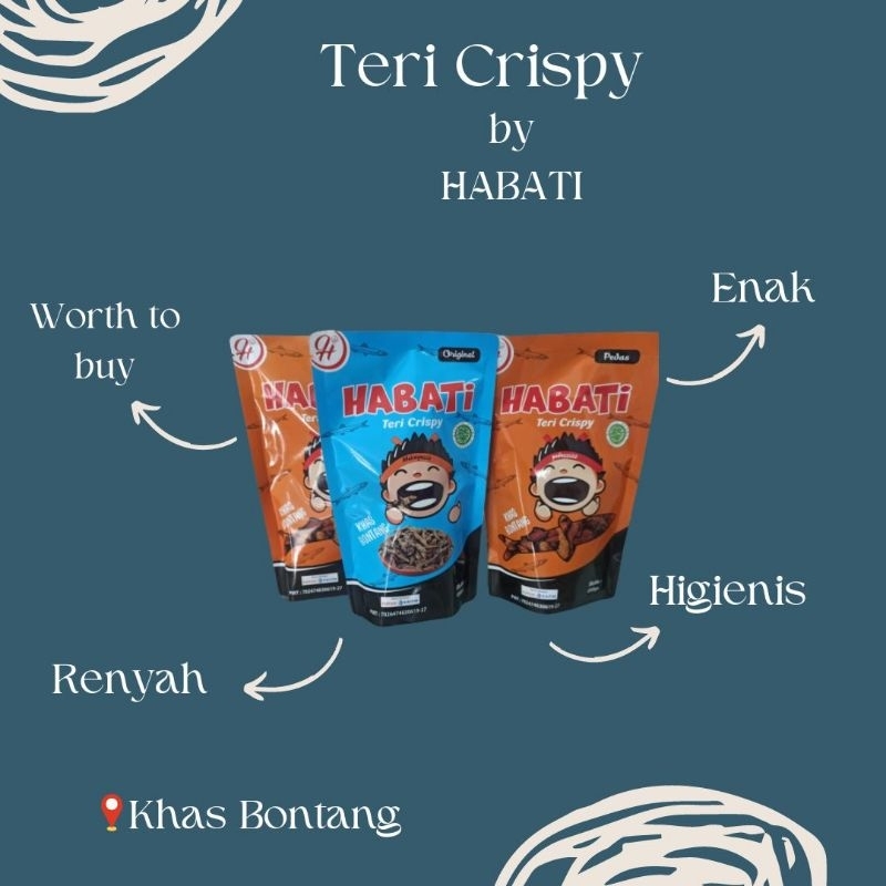 

HABATI Teri Crispy