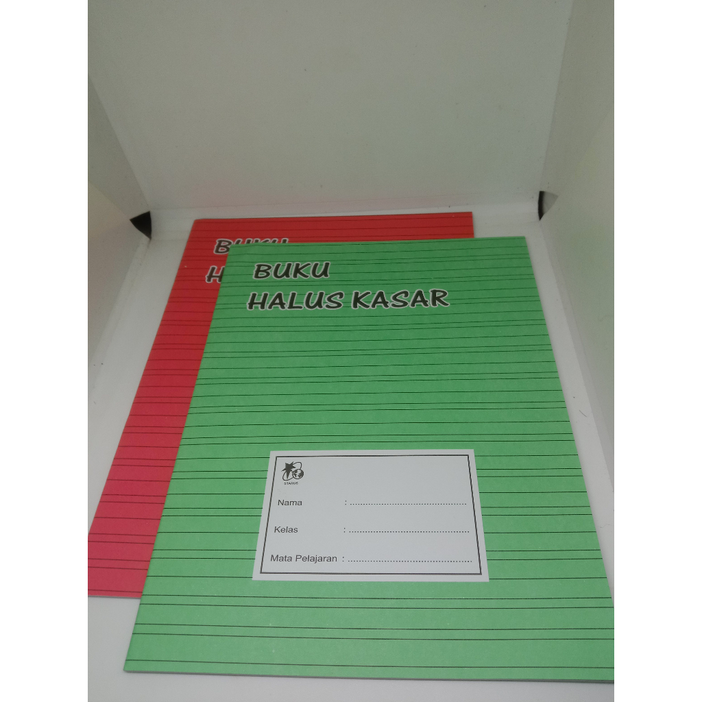 

BUKU TULIS HALUS KASAR STARIUS ISI 30 LEMBAR HARGA 1 PCS