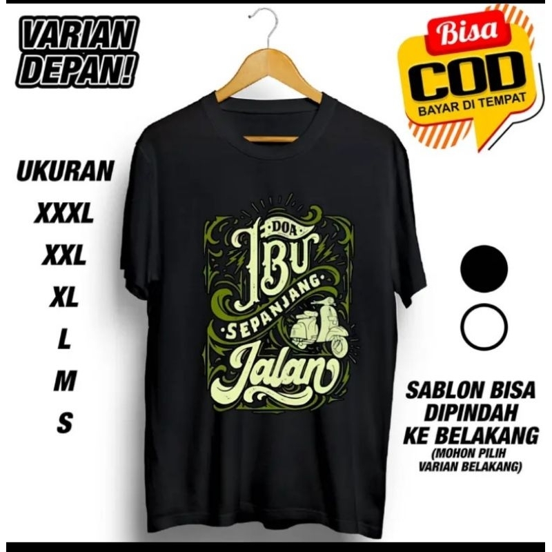 KAOS DISTRO DOA IBU SEPANJANG JALAN