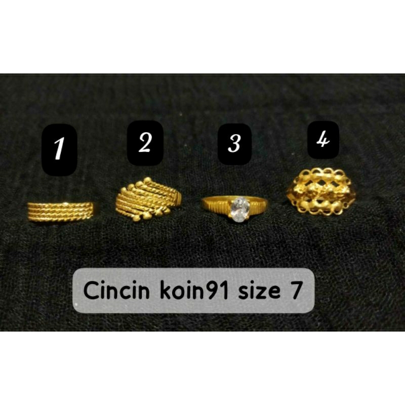 Cincin koin 91