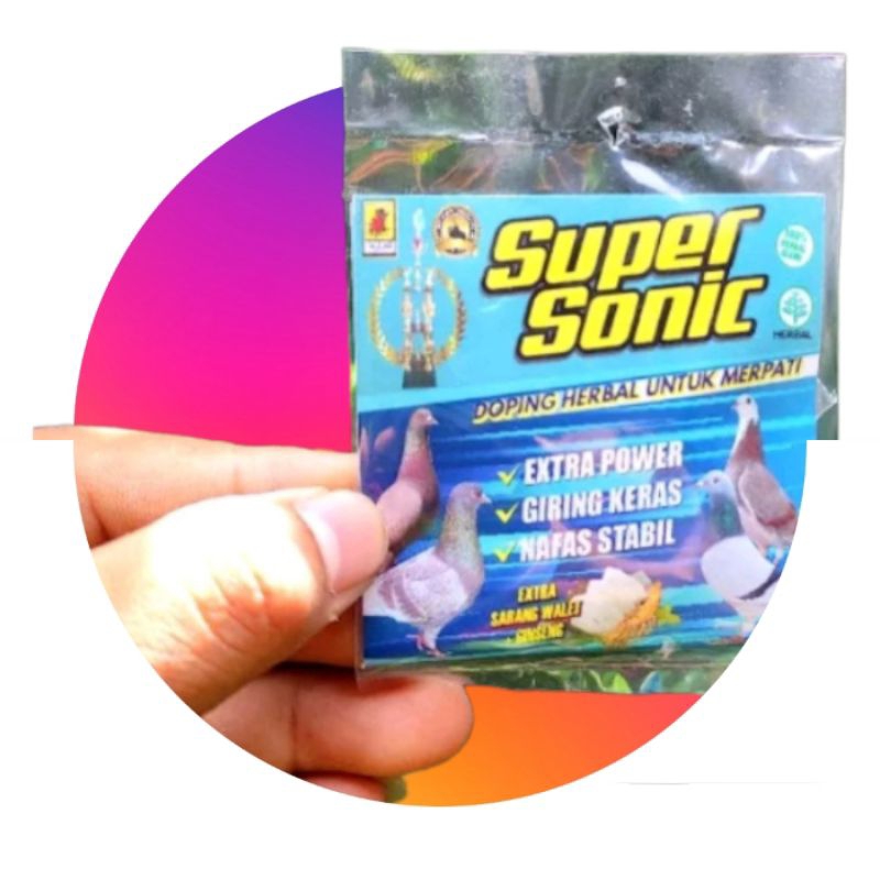 Super Sonic Doping Burung Merpati Harian