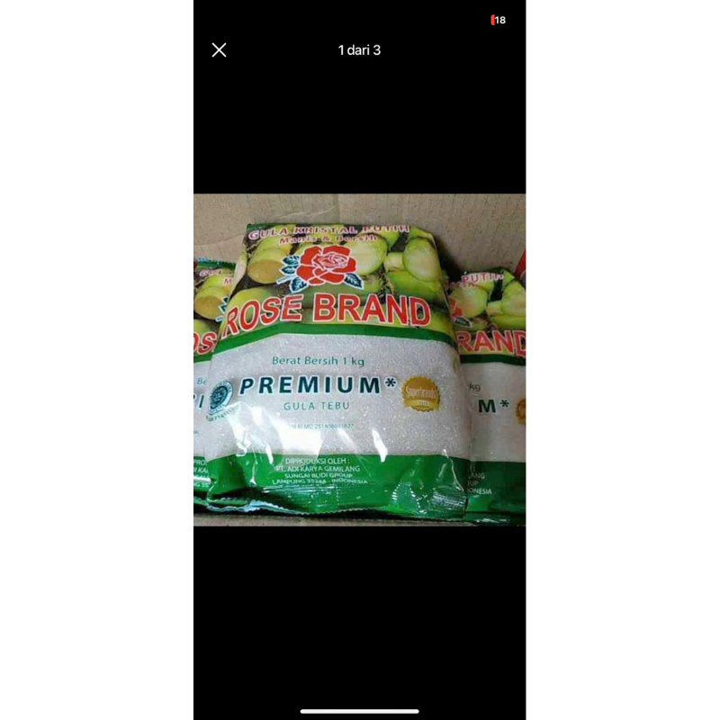 

GULA PASIR 1kg