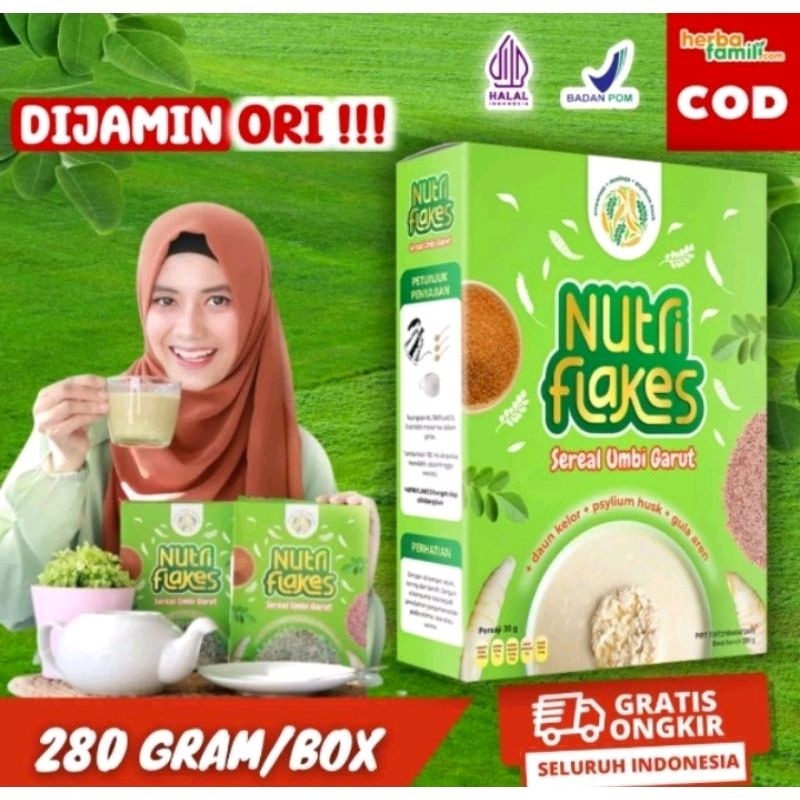 

NUTRIFLAKES " Sarapan sehat untuk lambung,kenyang lebih lama, asam lambung nyaman