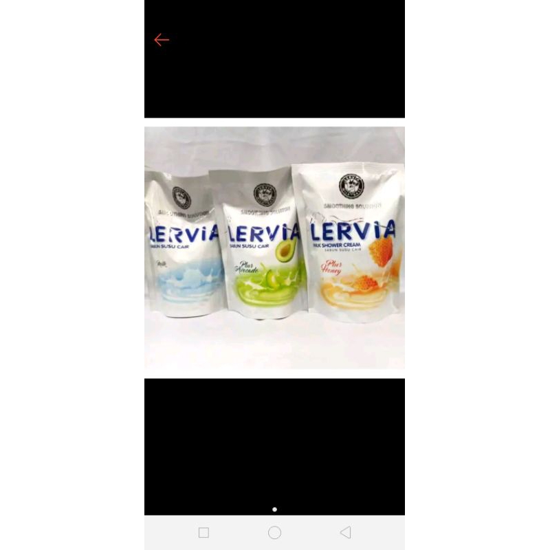 Sabun cair LERVIA 400ML