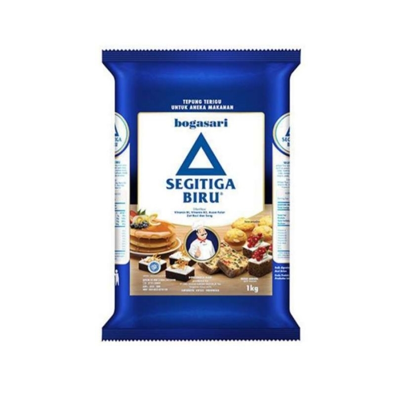 

Tepung Terigu Segitiga Biru 1 kg exp 09/26