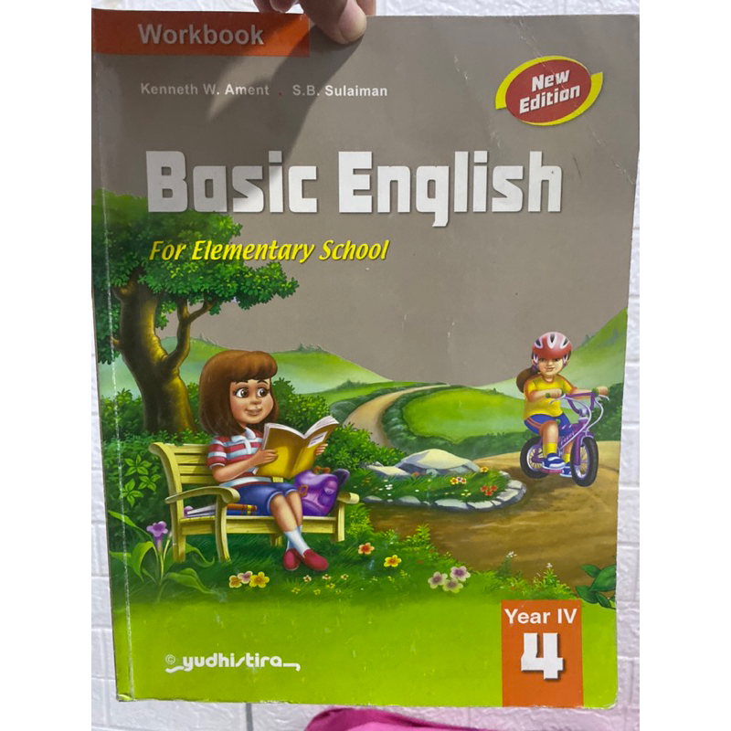 

Buku Paket bekas workbook Bahasa Inggris kelas 4