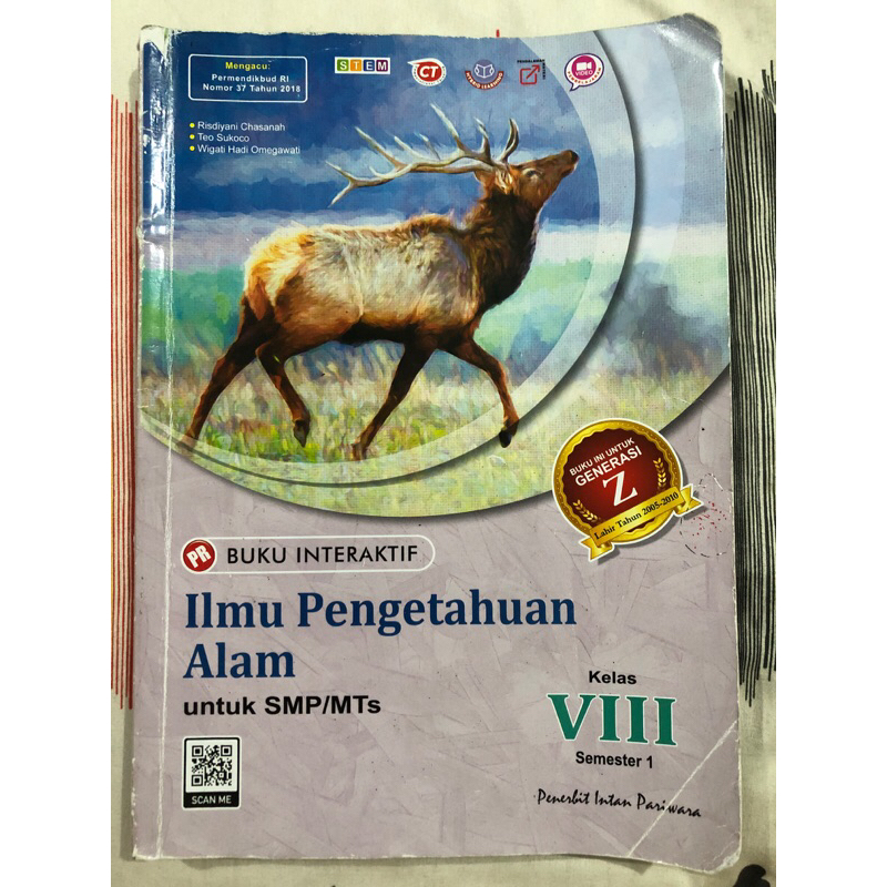 Buku IPA 2 buku interaktif semester 1 kelas 8 smp