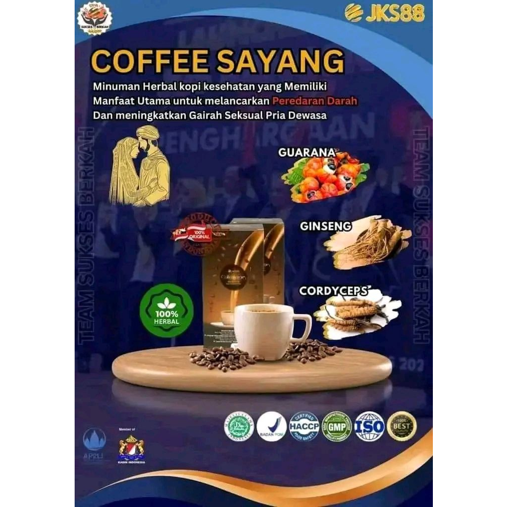 

Radiza Market - JKS88 Kopi Sayang Original tahan lama aman dikonsumsi paling laris kopi stamina pria dan wanita kopi kuat