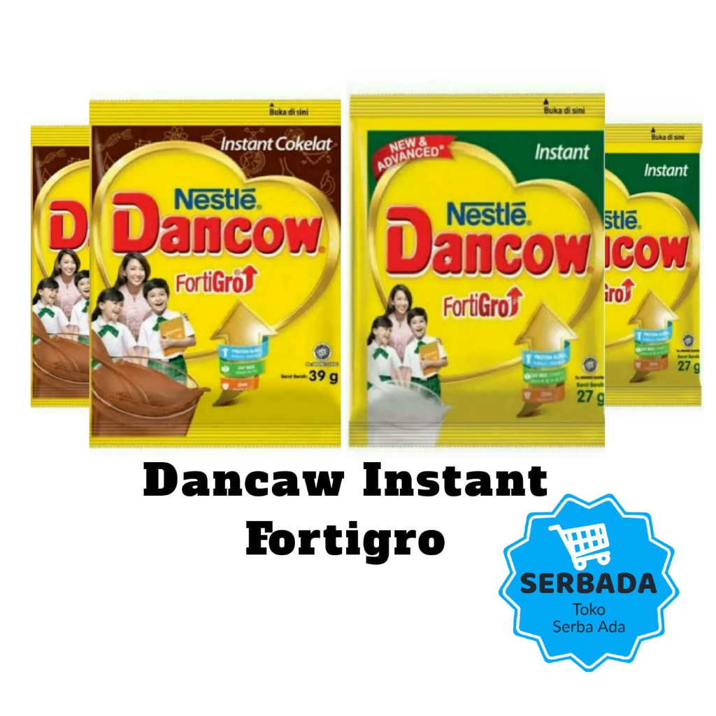 

susu dancaw fortigro instant isi 10 sachet