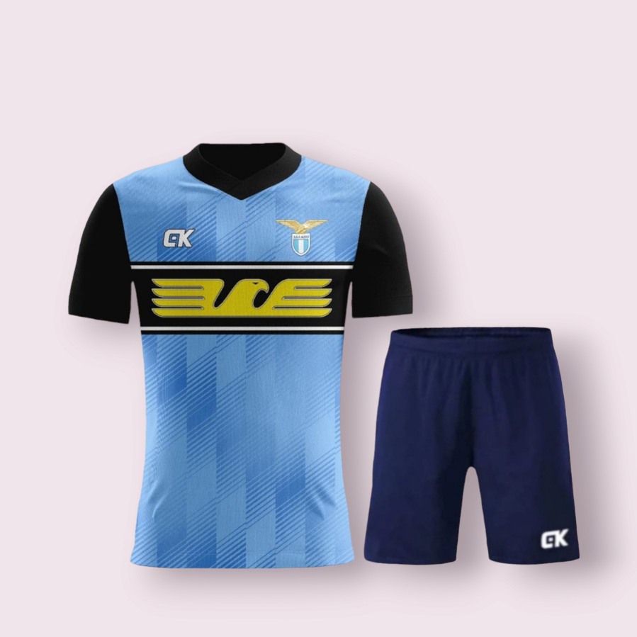 Setelan Bola//Baju Bola Lazio Printing Dewasa 1 Set Celana Murah Size M-L-XL
