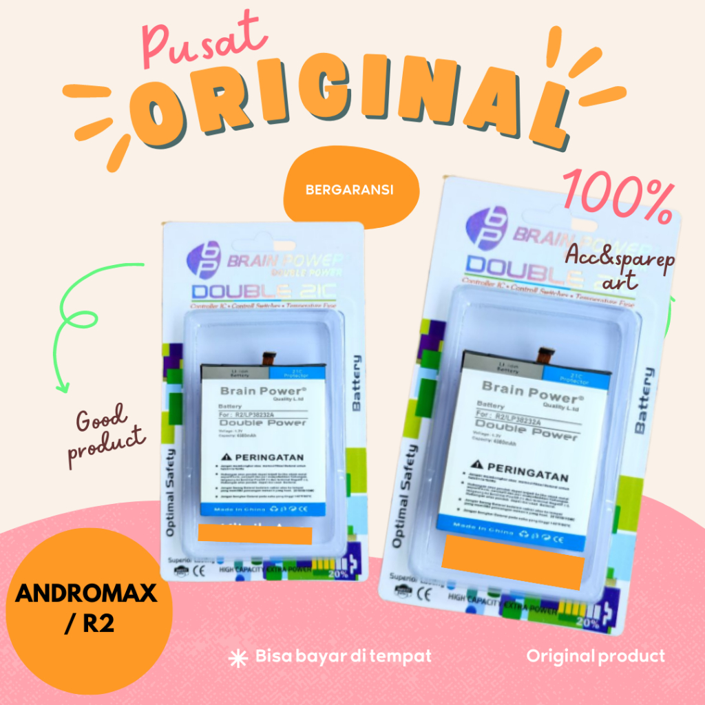 BATRE BATRE BATRE / DOUBEL POWER / ANDROMAX / R2 / BATRE BATRE BATRE