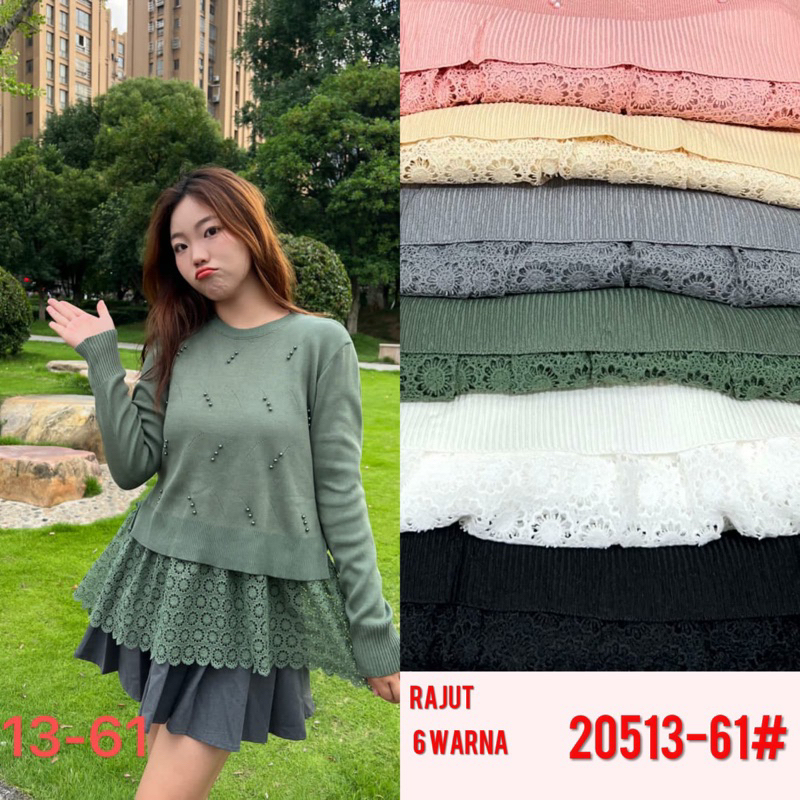 Blouse Full rajut Mutiara by zara Woman