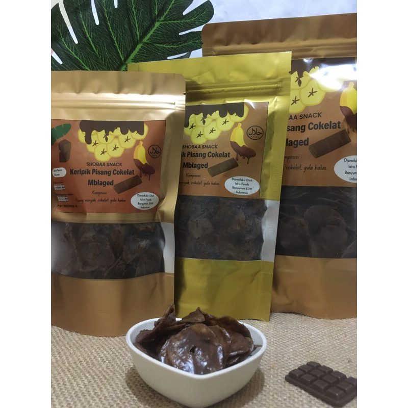 

Keripik Pisang Cokelat Mblaged