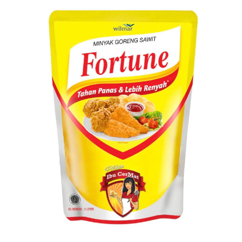 

FORTUNE COOKING OLI POUCH 2L (Minyak Goreng)