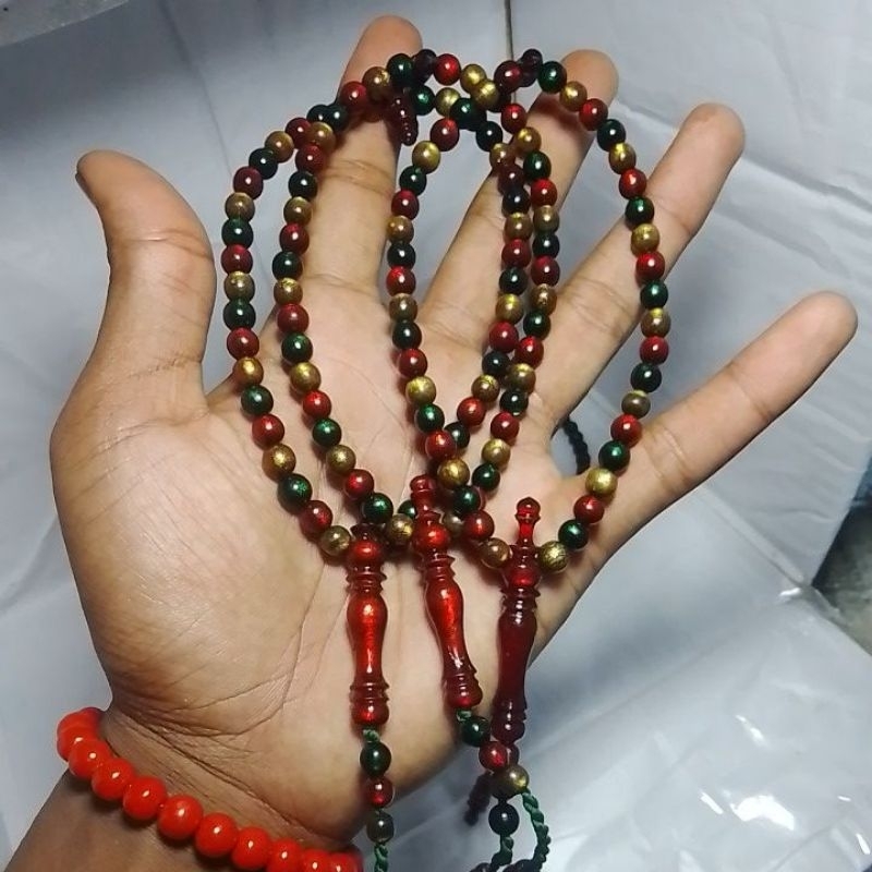tasbih yuser kombinasi 3 warna 6mm