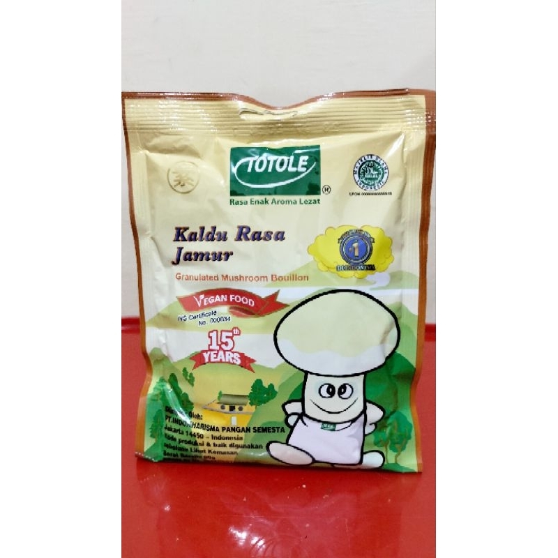 

Kaldu Jamur Totole 80gr Ed 2025