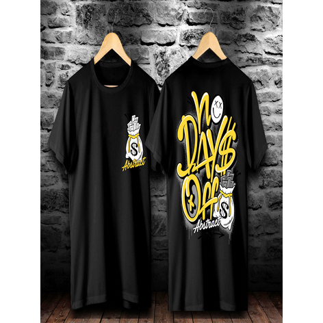 Kaos Pria Tshirt Distro Terbaru Keren Lengan Pendek Bergambar Sablonan No Dollar