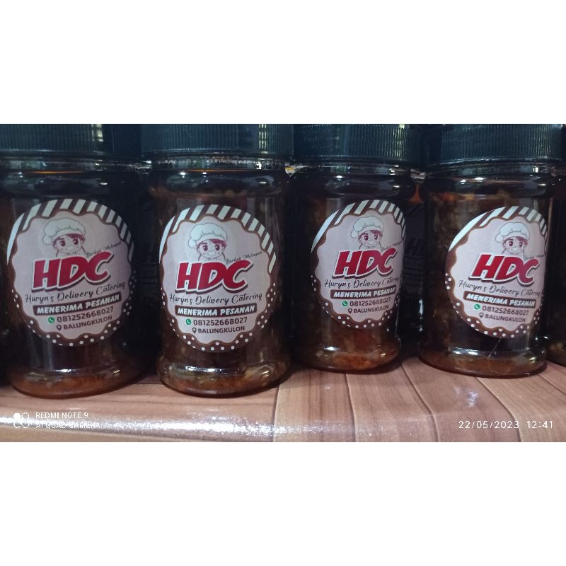 

Sambel tongkol pedas HDC