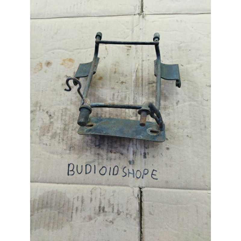 besi bracket breket braket dudukan pangkon lampu depan head lamp headlamp honda tiger lama tiger 200