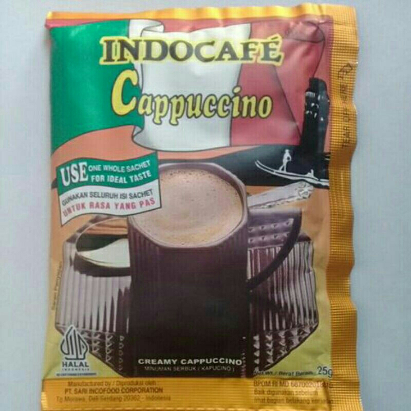 

~MOS~ Kopi Indocafe Cappuccino.