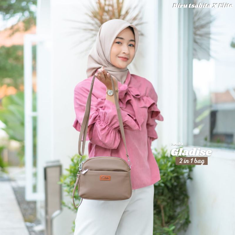 GLADISE by biru tsabita/Tas slempang/Dompet serbaguna