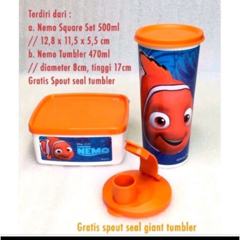 break time set Tupperware Nemo