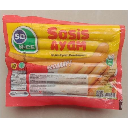 

So Nice Sosis Ayam 375 gram