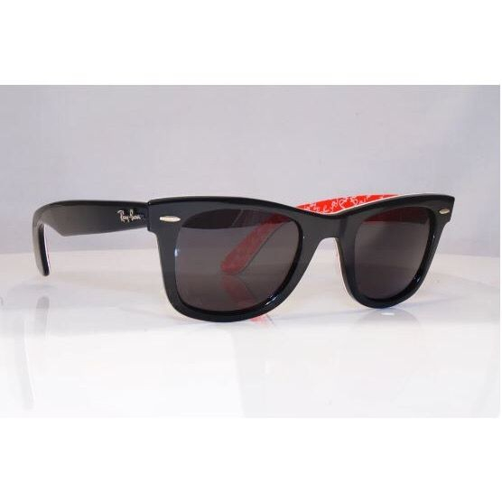 Kacamata Rayban Wayfarer 2140 Black Motif Original