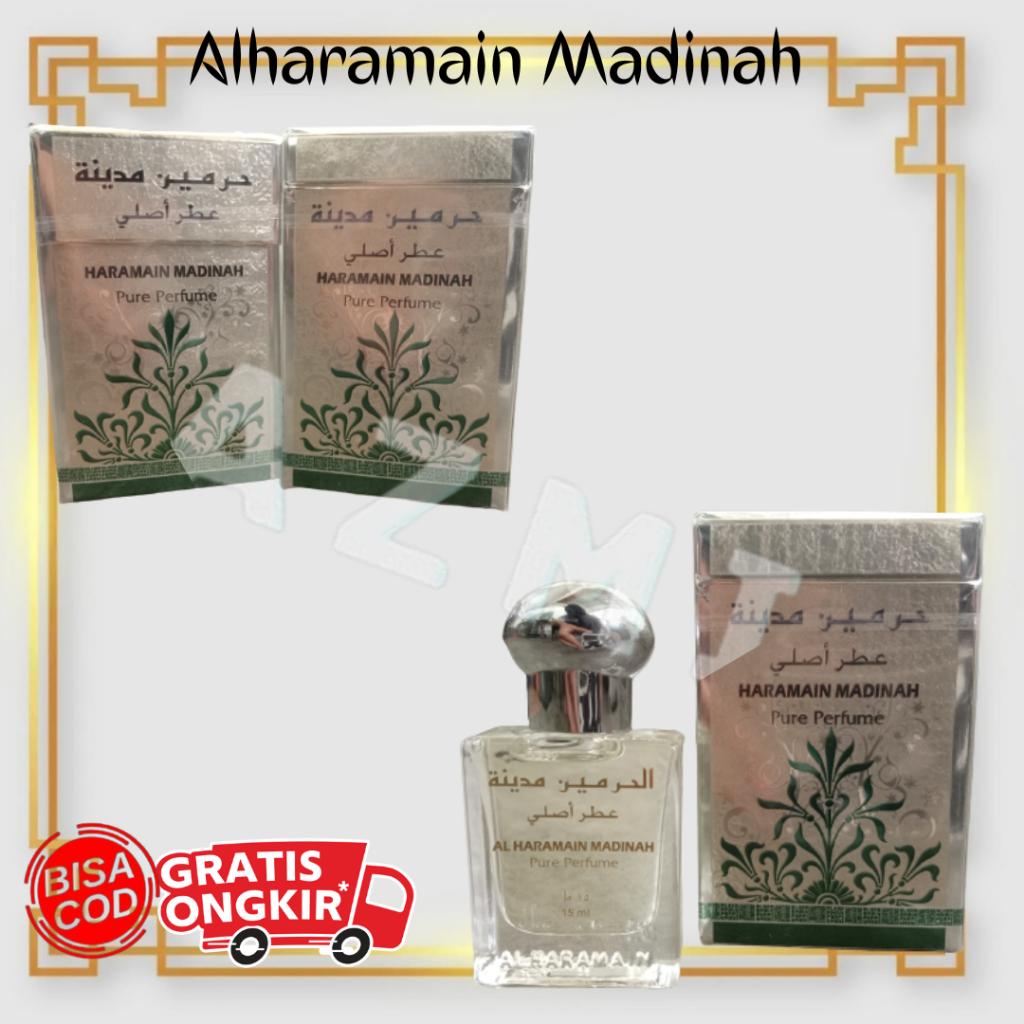 Promo Parfum alharamain Al madinah al haromain haramain madinah al haromain minyak wangi Impor Ori