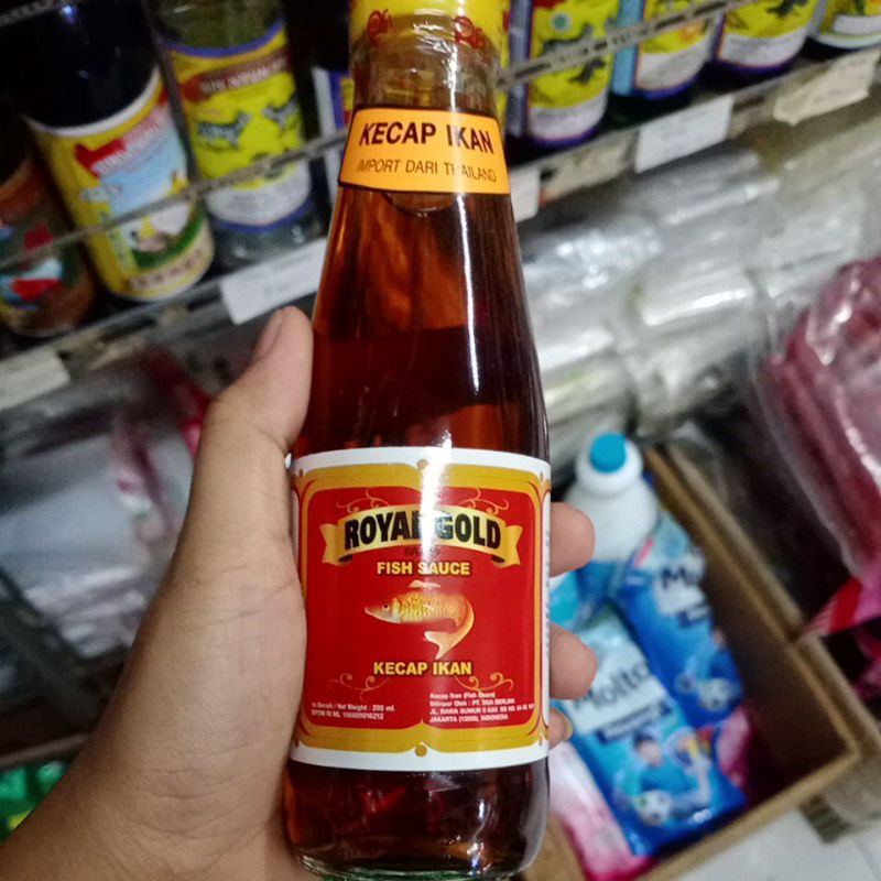 

Royal Gold Fish sauce/kecap ikan 200ml