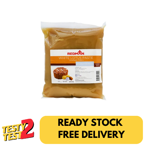 

REDMAN MOONCAKE PASTE WHITE LOTUS NO SUGAR ADDED 1KG