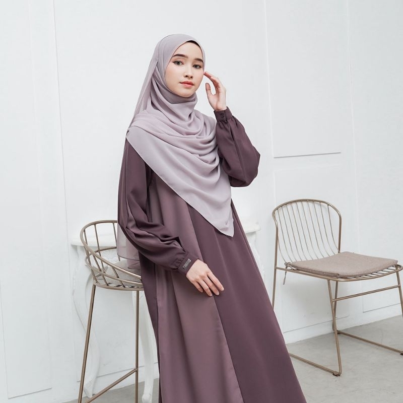Jamise Givana Dress Kombinasi Gamis Syari
