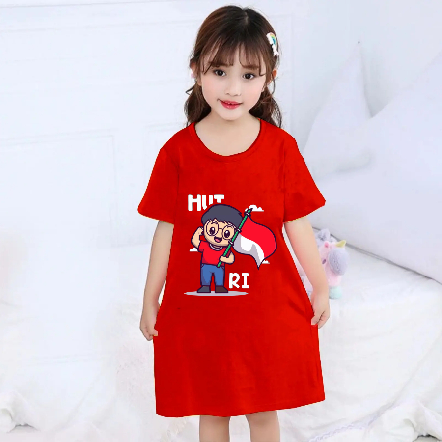 GG Dress Anak HUT RI Spesial Kemerdekaan