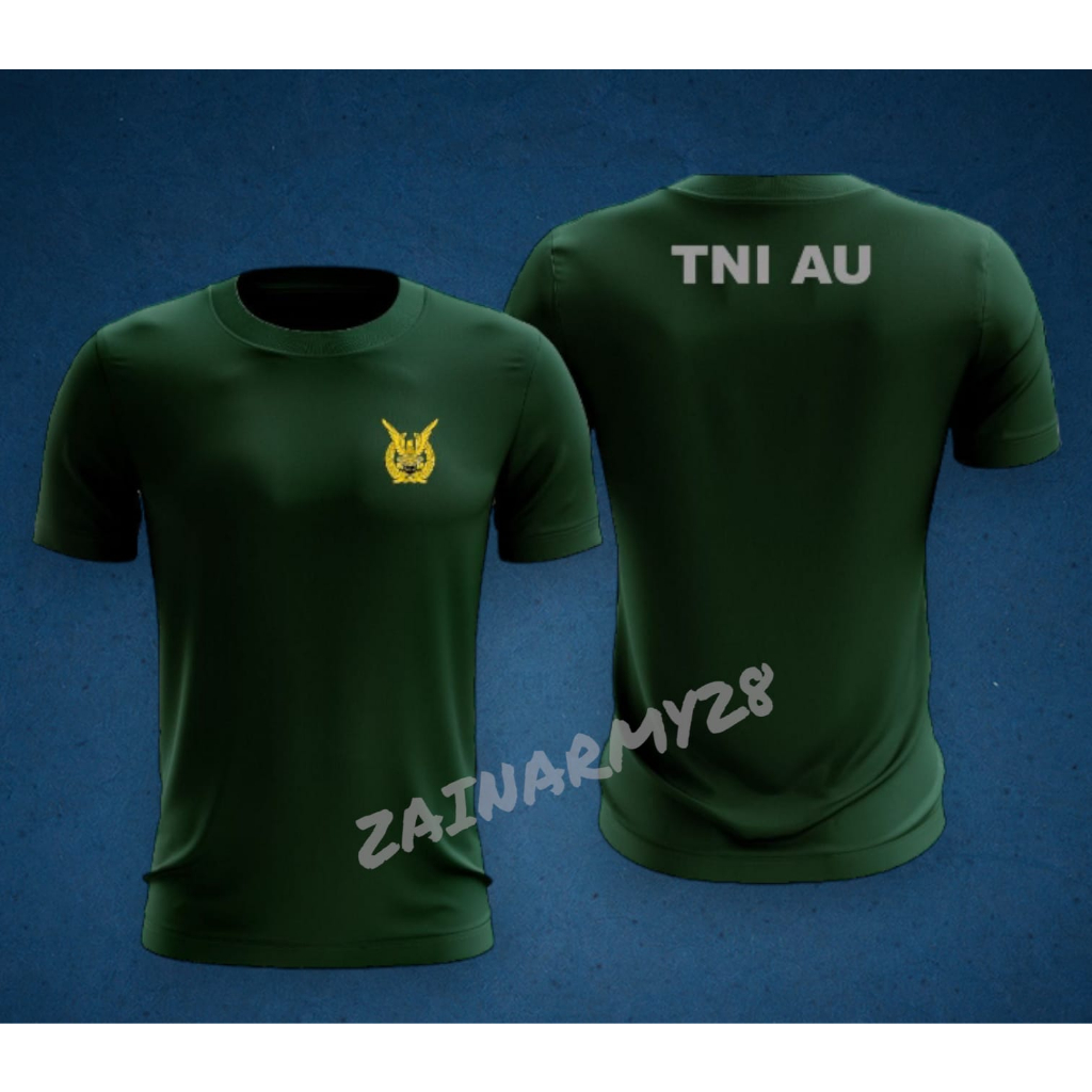 Kaos jersey olahraga TNI AU / Kaos Dryfit premium TNI AU / Baju TNI AU bisa COD