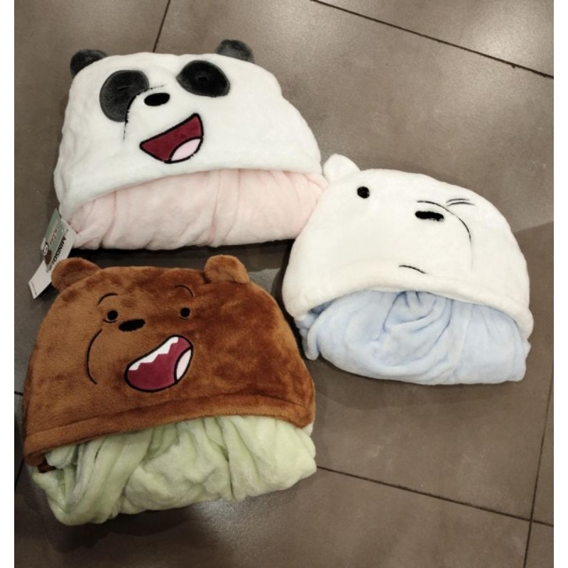 MINISO BLANKET WE BARE BEARS PART 2