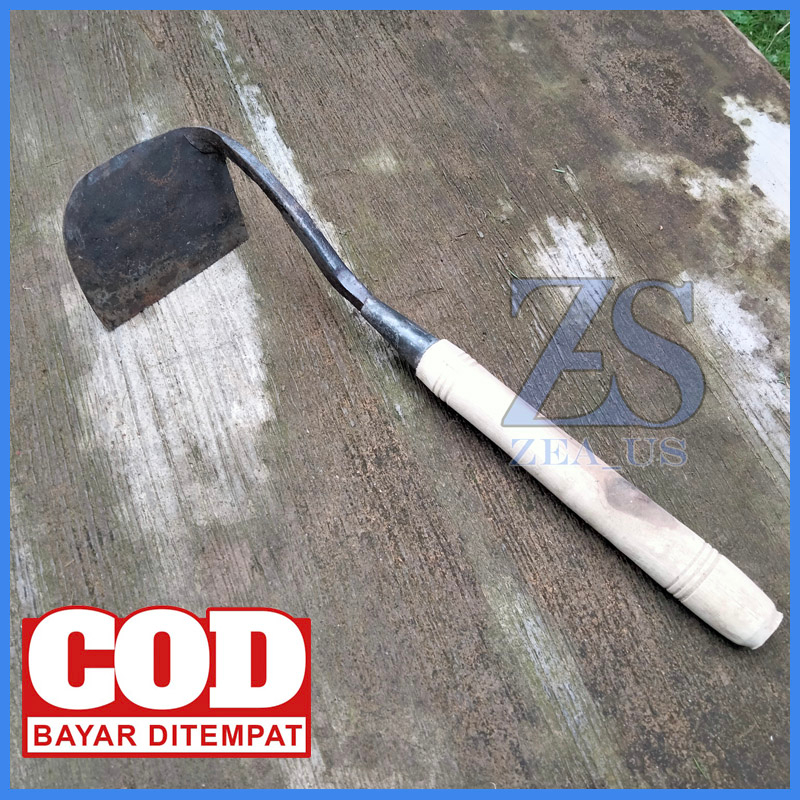 CANGKUL KECIL MIRING KORET RUMPUT / CANGKUL MIRING KORET SAMPAH / WANGKIL / GATUL / CANGKUL MINI BAJ