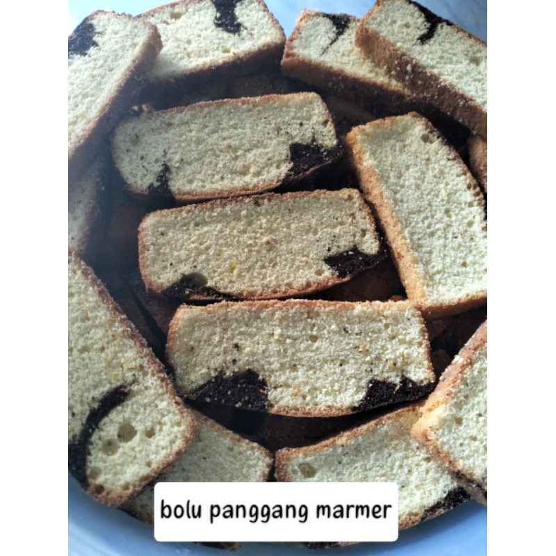 

Bolu panggang marmer 250 gram