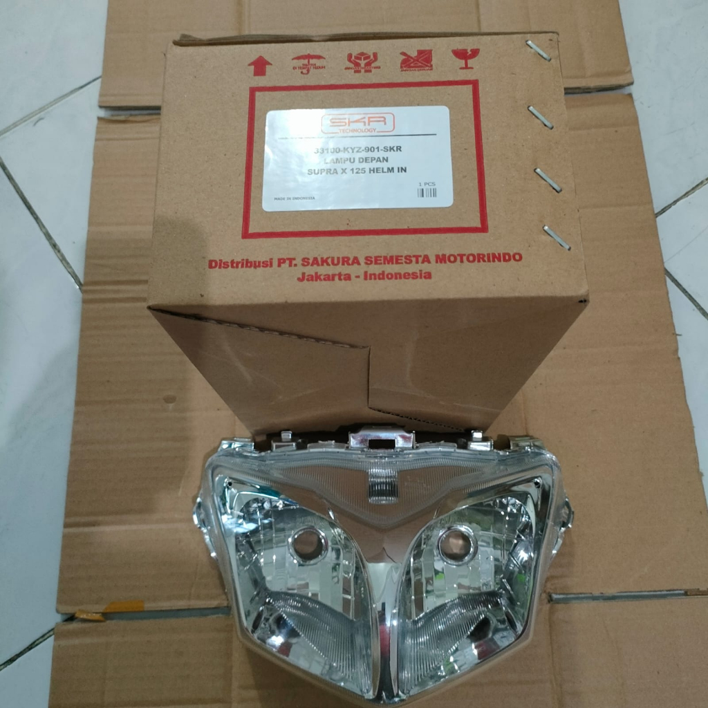 Lampu depan Supra x 125 helm in Lampu supra x 125 helm in Refektor depan Supra X 125 Helm in Refekto