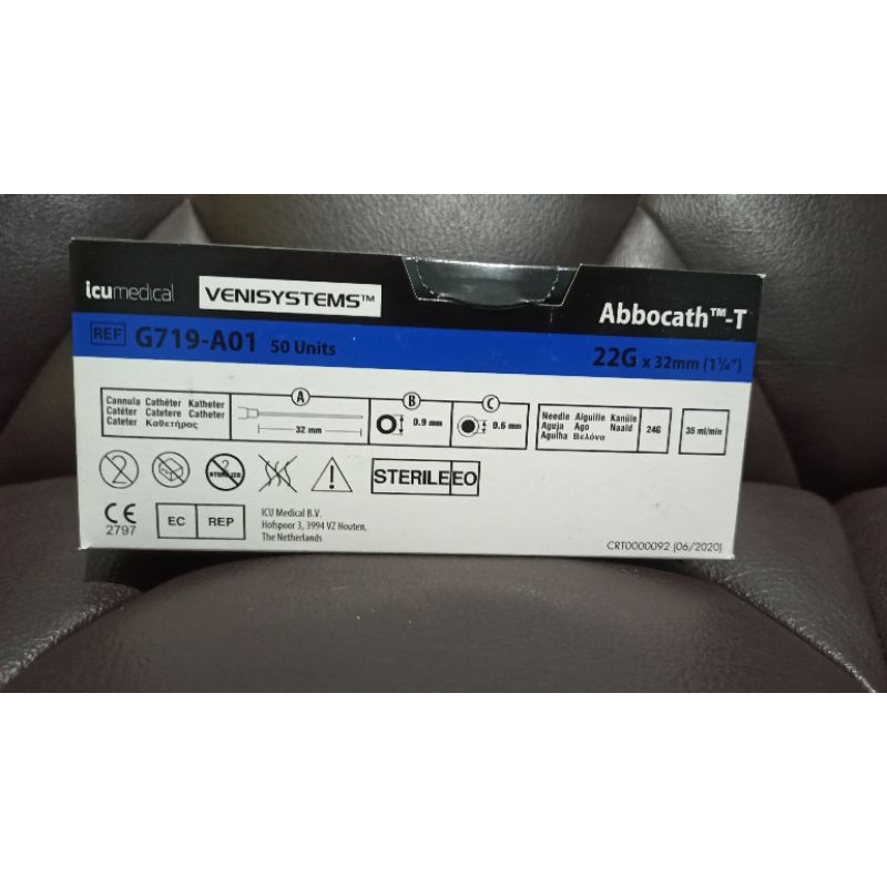 abbocath 22g - IV catheter abbocath no 22 - jarum infus abbocath no 22