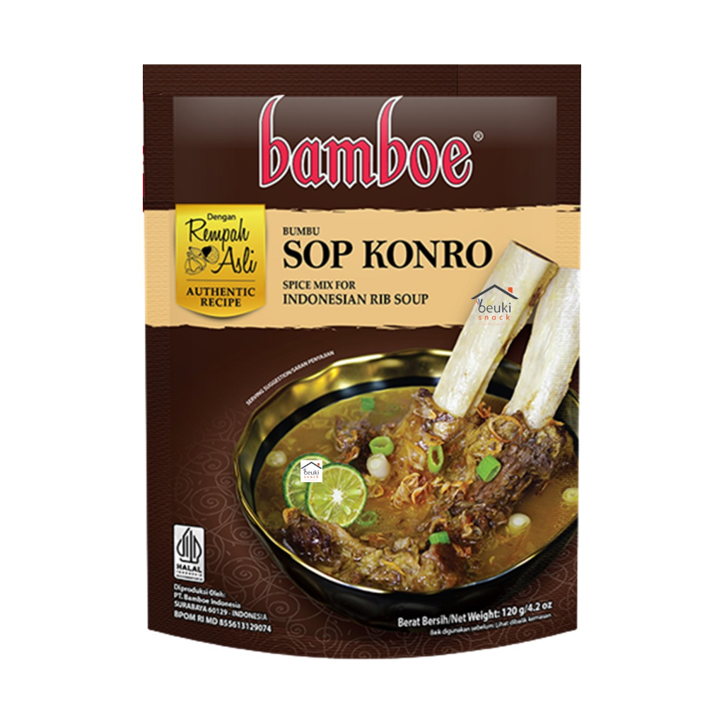 

Bamboe Premium Sop Konro Bumbu Masak Praktis