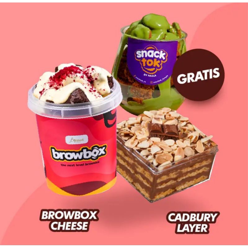 

Browbox Cheese & Cadbury Layer {Free Snacktok Full Cookies Matcha}