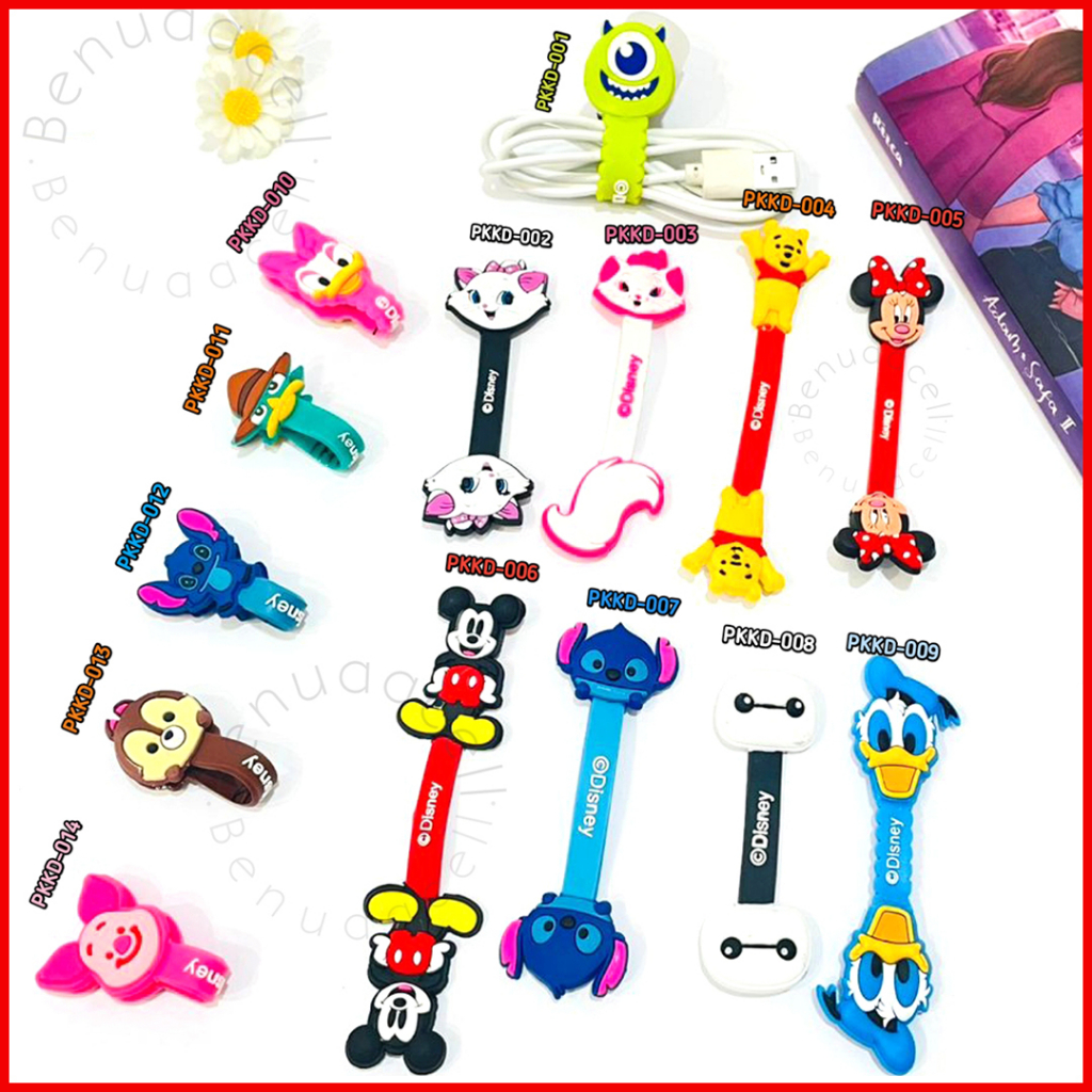 DISNEY - PENGIKAT KABEL CHARGER HEADSET / PENJEPIT KABEL / CORD HOLDER