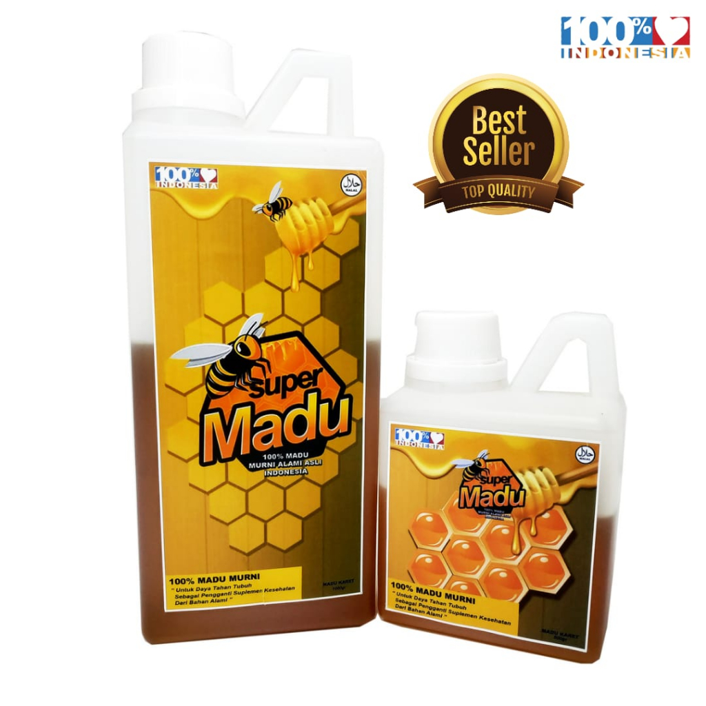 

Raw Honey | Madu Murni Asli Tanpa Campuran | Madu Bunga Karet 500gr