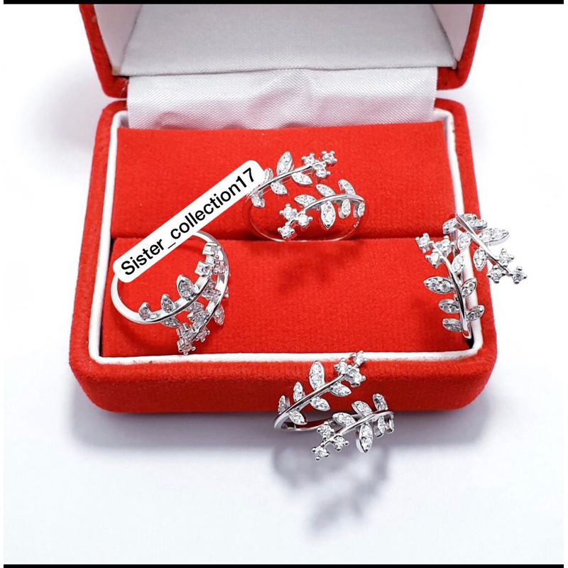 Cincin korea cincin cewek cincin wanita model cincin korea perak 925 S486