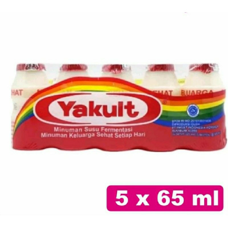 

yakult kemasan 1pack isi 5pcs