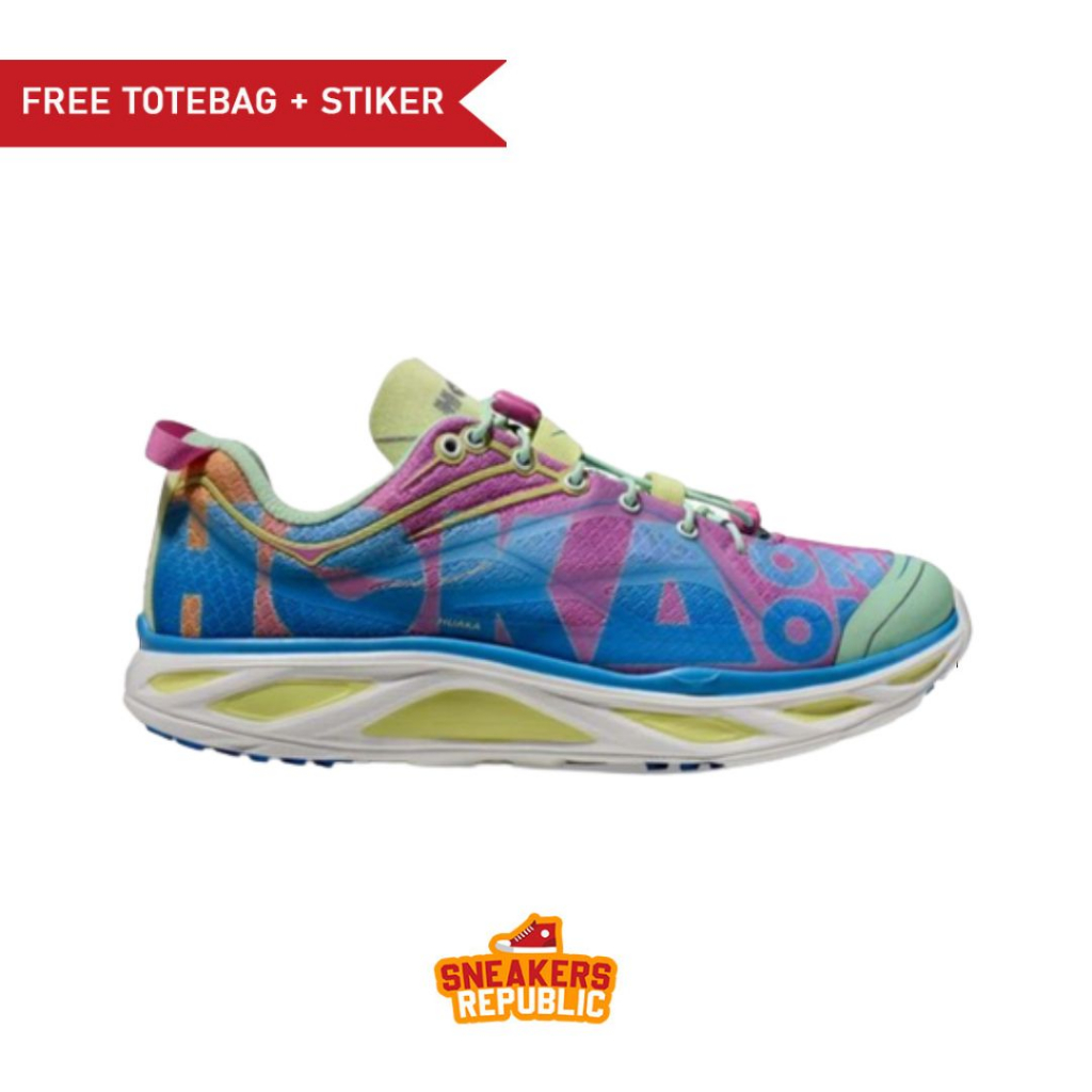 SEPATU HOKA ONE HUAKA ORIGINS PURPLE ORIGINAL RUNNING SPORT AUTHENTIC