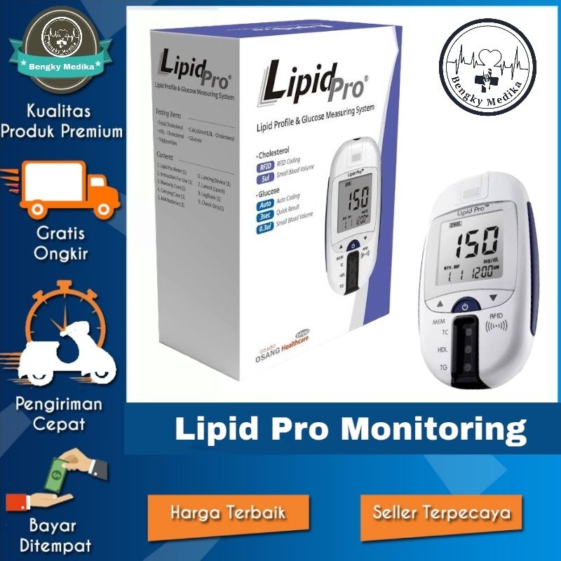 Lipid Pro  Test Kolesterol  Trigliserida HDL LDL Glucose