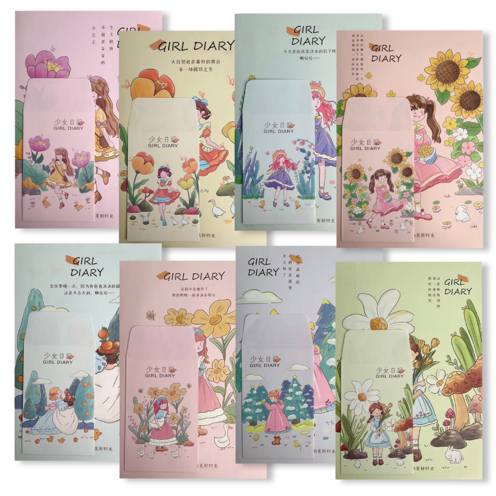 

Scoop Kertas Surat / Letter Set Girl Diary 64361400