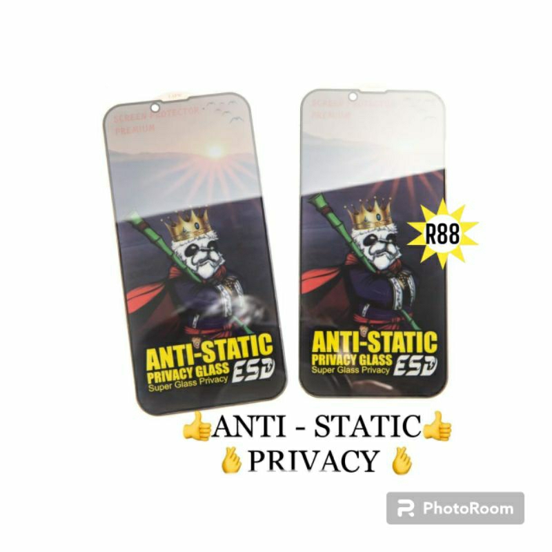 Tempered glass anti static spy anti kepo vivo v11 pro vivo v15 vivo v20 vivo v20 pro vivo v20se vivo