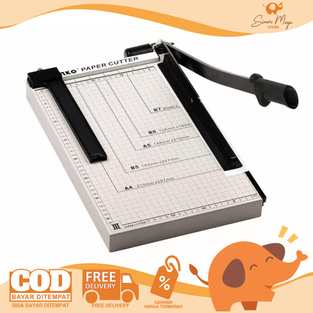 

Kenko Paper Trimmer 10" x 15" Folio (Metal) / Alat Pemotong Kertas